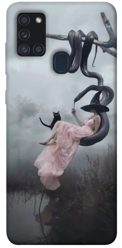 Чехол на Samsung Galaxy A21s Halloween Witch ver.5 фото 1 из 1
