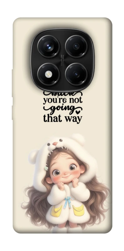 Чохол на Xiaomi Redmi Note 14 Pro 4G Don't look back фото 1 з 1