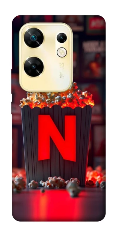 Чохол на Infinix Zero 30 4G Netflix and popcorn фото 1 з 1