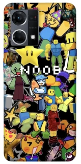 Чехол на Oppo Reno 7 4G Roblox Noob фото 1 из 1