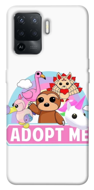 Чохол на Oppo Reno 5 Lite Adopt Me Pets Logo фото 1 з 1