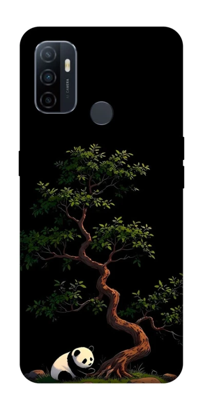 Чехол на Oppo A53 / A32 / A33 Panda and tree фото 1 из 1
