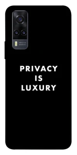 Чохол на Vivo Y31 Privacy is luxury фото 1 з 1