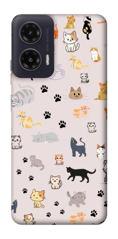 Чохол на Motorola Moto G35 Cat style ver.1 фото 1 з 1