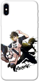 Чехол на Apple iPhone XS Max (6.5") Blue Lock фото 1 из 1