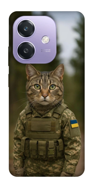 Чохол на Oppo A3X Кіт захисник фото 1 з 1