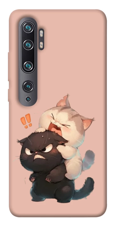 Чехол на Xiaomi Mi Note 10 / Note 10 Pro / Mi CC9 Pro Сat and cat фото 1 из 1