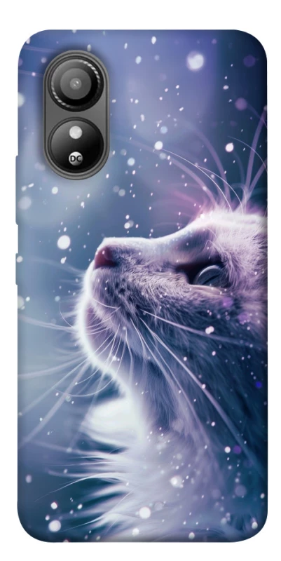 Чехол на ZTE Blade L220 Snow cat фото 1 из 1
