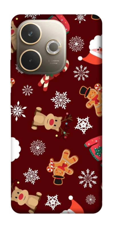 Чехол на Oppo A5 Pro 4G Новогодний v6 фото 1 из 1