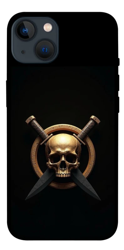 Чохол на Apple iPhone 13 (6.1") Golden Skull фото 1 з 1