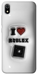 Чохол на Xiaomi Redmi 7A I love Roblox фото 1 з 1