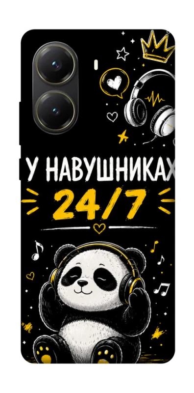Чехол на Xiaomi Poco X6 Pro У навушниках 24/7 фото 1 из 1