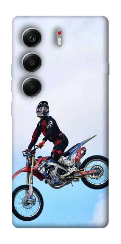 Чехол на Tecno Camon 40 Мотокросс фото 1 из 1