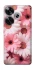 Чехол на Xiaomi Poco F6 Розовые цветы v2 фото 1 из 1