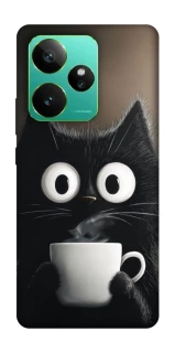 Чехол на Realme GT 7 morning cat фото 1 из 1