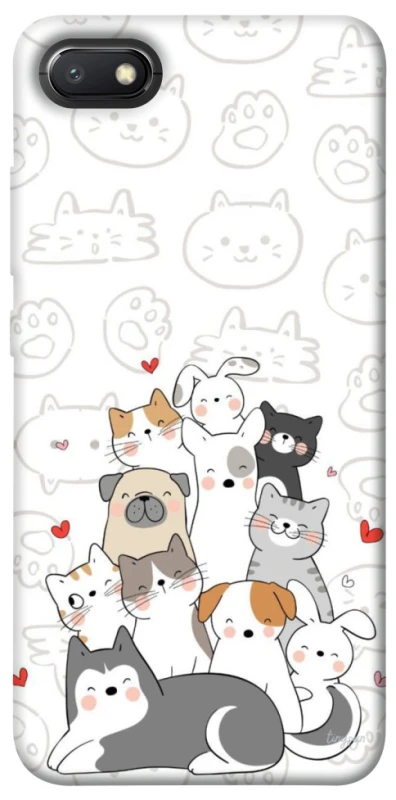 Чохол на Xiaomi Redmi 6A Funny Pets фото 1 з 1