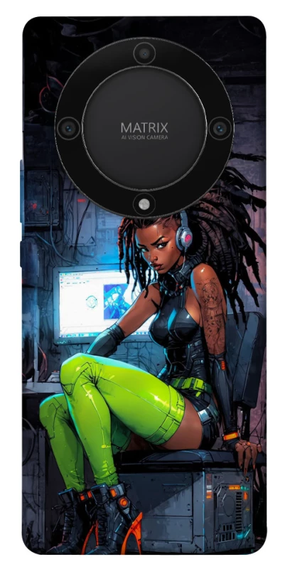 Чехол на Huawei Magic5 Lite Cyber girl фото 1 из 1