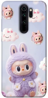 Чохол на Xiaomi Redmi Note 8 Pro Labubu & clouds фото 1 з 1