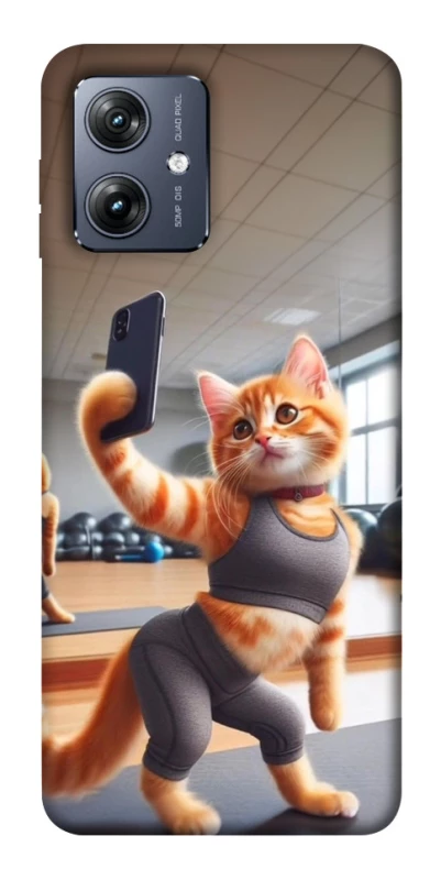 Чохол на Motorola Moto G54 Кошеня фото 1 Чохол на Motorola Moto G54 Кошеня фото 1 з 1