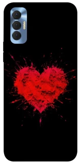 Чехол на TECNO Spark 8P Splash heart фото 1 из 1