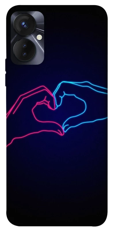 Чохол на TECNO Spark 9 Pro Neon love фото 1 з 1