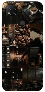 Чохол на Xiaomi Redmi 9C Coffee collage ver.1 фото 1 Чохол на Xiaomi Redmi 9C Coffee collage ver.1 фото 1 з 1