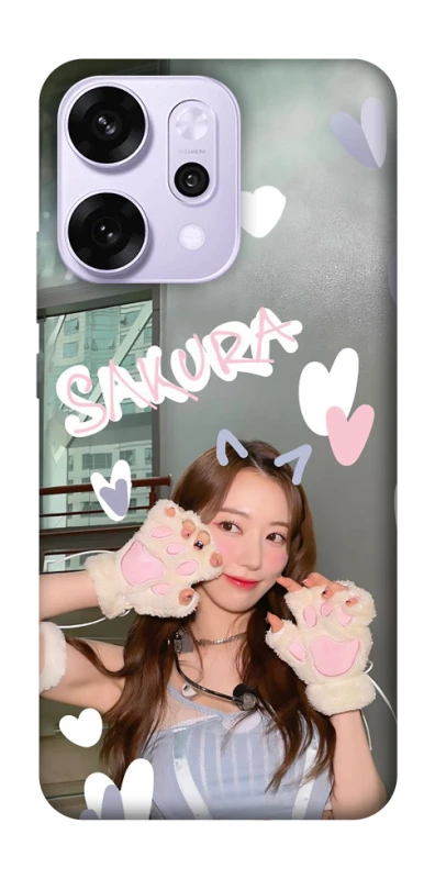 Чохол на Oppo Reno 14 Pro Sakura - LE SSERAFIM фото 1 з 1