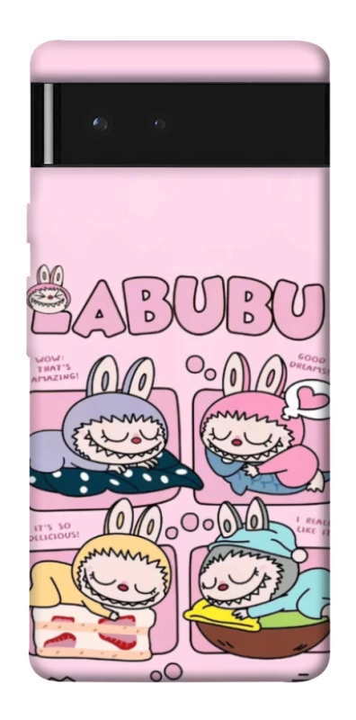Чехол на Google Pixel 6 Labubu Dreams Collage фото 1 из 1