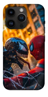 Чохол на Apple iPhone 14 Pro (6.1") Venom vs Spiderman фото 1 з 1