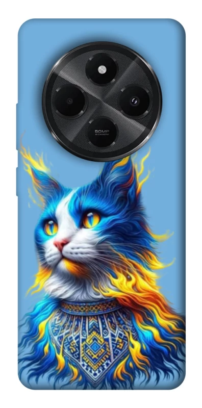 Чохол на Xiaomi Redmi A4 Кіт патріот фото 1 з 1