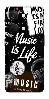Чехол на OnePlus Nord 3 Music is Life фото 1 из 1
