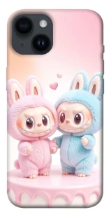 Чехол на Apple iPhone 14 (6.1") Labubu Twins фото 1 из 1
