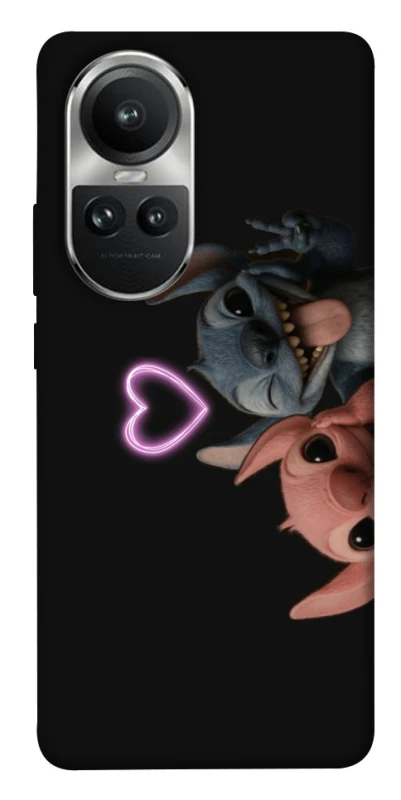 Чохол на Oppo Reno 10 Love Stitch & Angel фото 1 з 1