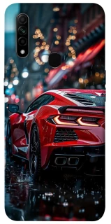 Чехол на Oppo A31 Red sports car фото 1 из 1