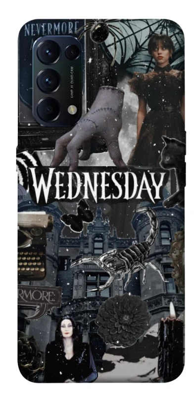 Чохол на Oppo Reno 5 4G Wednesday Collage ver.2 фото 1 з 1