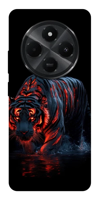 Чехол на Xiaomi Redmi A3 Pro fire tiger фото 1 из 1