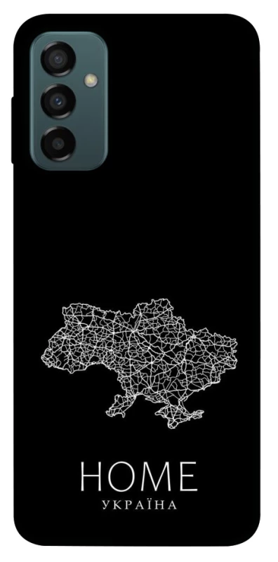 Чохол на Samsung Galaxy M23 5G Ukraine black map фото 1 з 1