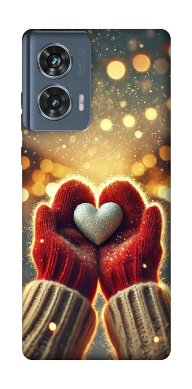 Чохол на Motorola Edge 50 Heart in hand фото 1 з 1
