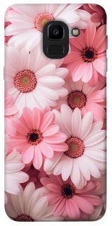 Чехол на Samsung J600F Galaxy J6 (2018) Розовые цветы v2 фото 1 из 1