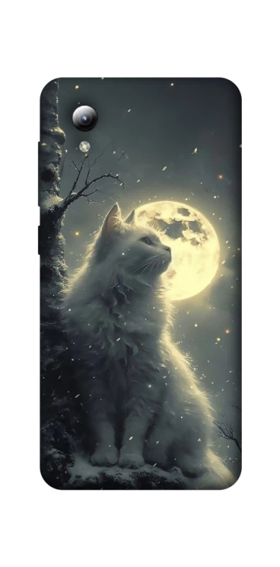 Чохол на ZTE Blade A3 (2019) Кіт під місяцем фото 1 з 1