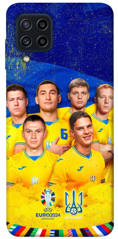 Чехол на Samsung Galaxy M22 Сбоная Украины v2 фото 1 из 1