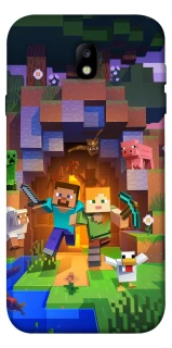 Чехол на Samsung J730 Galaxy J7 (2017) Minecraft game фото 1 из 1