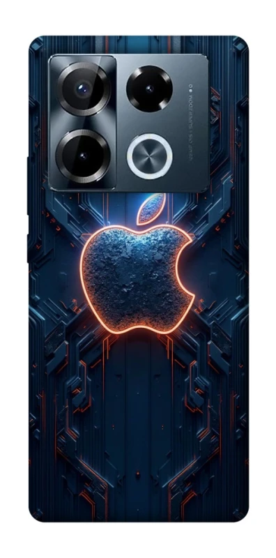Чохол на Infinix Note 40 Pro 4G Apple logo ver.1 фото 1 з 1