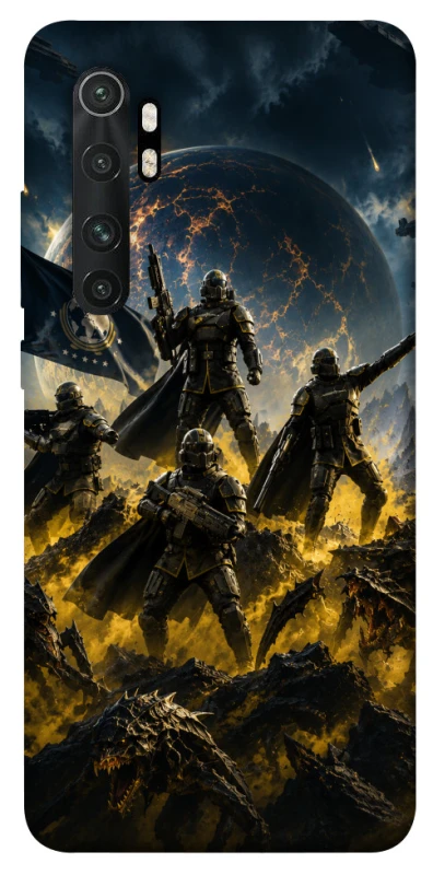 Чохол на Xiaomi Mi Note 10 Lite HELLDIVERS фото 1 з 1