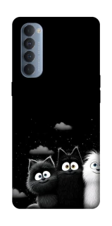 Чехол на Oppo Reno 4 Pro Three Cats фото 1 из 1