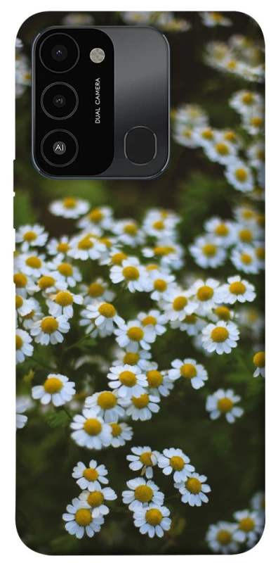 Чехол на TECNO Spark 8C Ромашки v13 фото 1 из 1
