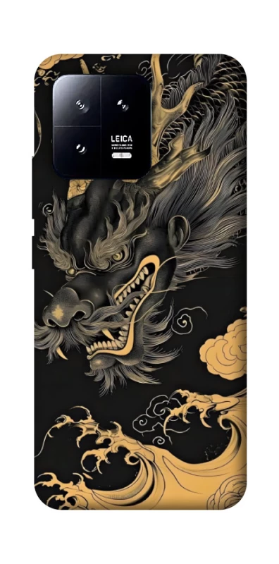 Чохол на Xiaomi 13 gold dragon фото 1 з 1