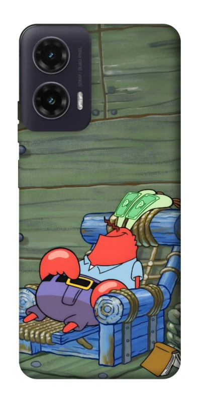 Чохол на Motorola Moto G35 Mr.Krabs фото 1 з 1