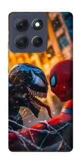 Чехол на Motorola Moto G86 Power Venom vs Spiderman фото 1 из 1