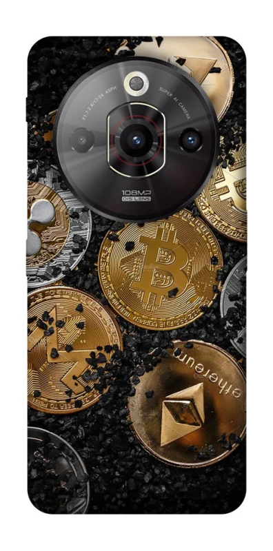 Чохол на ZTE Nubia Focus Pro Many coins v2 фото 1 з 1